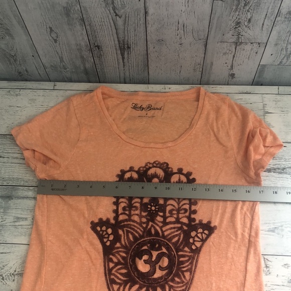 Lucky Brand Hamsa T-Shirt Small - Picture 6 of 8